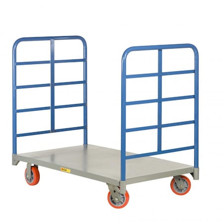 Little Giant Double End Rack Platform Truck, 3600 lbs Capacity, 30" x 48" Deck DR30486PY